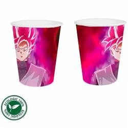 12 Vasos Black Goku