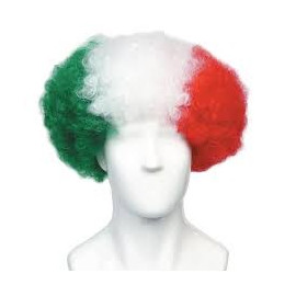 Peluca afro Tricolor