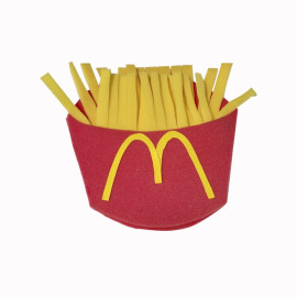 Sombrero hule espuma papas mac