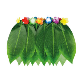 Falda hawaiana palmera