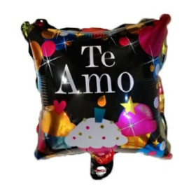 Globos cuadrados Chicos Te Amo