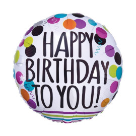 Globo happy birhtday to you