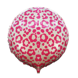 Globo motas rosas