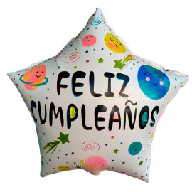 Globo Estrella Cumpleaños