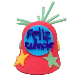 Gorra hule espuma "Feliz...