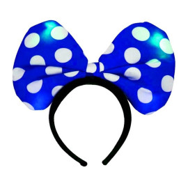 Diadema Minnie tela...