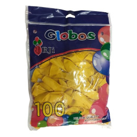 Globo látex RJI Amarillo...