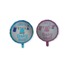 Globo redondo It´s a Boy/Girl