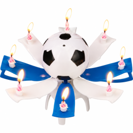 Vela balón con movimiento