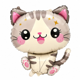 Globo gato gris