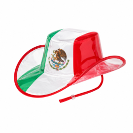 Sombrero vaquero tricolor