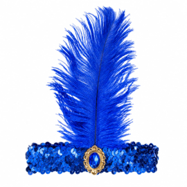 Tiara de plumas