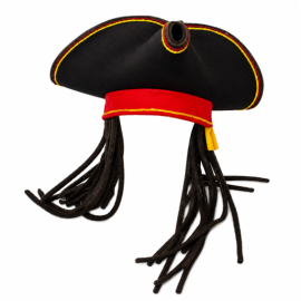 Sombrero hule espuma pirata