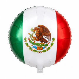 Globo redondo bandera
