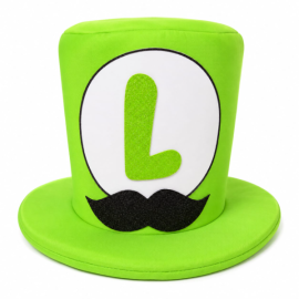 Sombrero  de Tela Luigi Bros