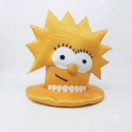 Sombrero de Tela Lisa Simpson