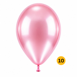 Globo látex num 10 RJI Rosa...