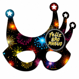 Antifaz Feliz Año Nuevo