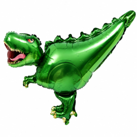 Globo Dinosaurio T-Rex Verde