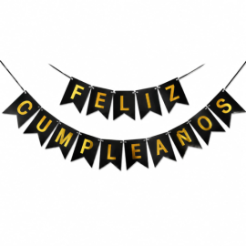 Banderín de Feliz cumpleaños