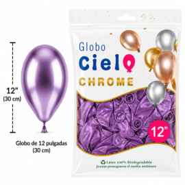 Globo látex num. 12 morado...