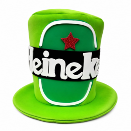 Sombrero Heineken 1 de Tela