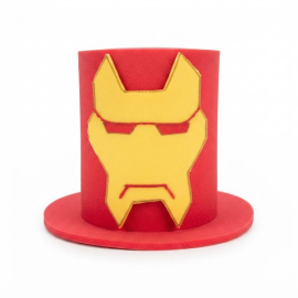 Sombrero hule espuma Iron Man