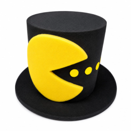 Sombrero hule espuma Pacman