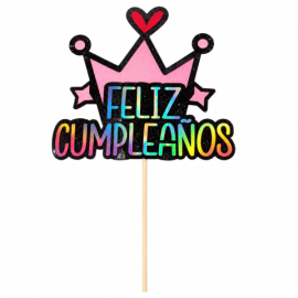 Cake tupper Corona feliz...