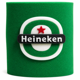 Sombrero hule espuma Heineken
