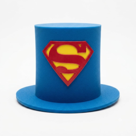 Sombrero hule espuma Superman