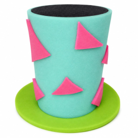 Sombrero Divertido Hule espuma