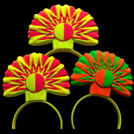 Diadema con conchas