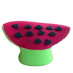 Sombrero de hule espuma sandia