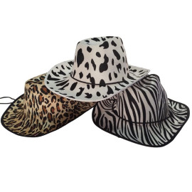 Sombrero Vaquero Animal Print