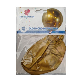 Globo de látex gigante Dorado