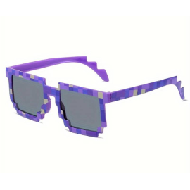 Gafas Pixel Morado