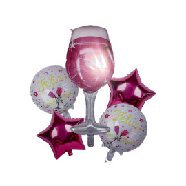 Arreglo Bouquet Copa Rosa