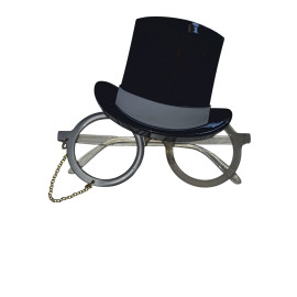 Lentes sombrero de copa