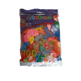 Globo surtido RJI 100 pzas