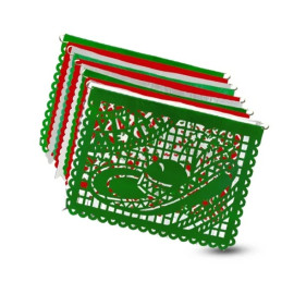 Papel picado Tricolor