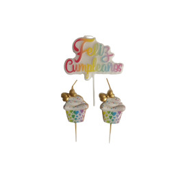 Vela Feliz Cumpleaños con...