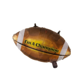 Balón de americano dorado