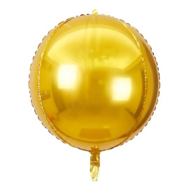 Globo orb dorado